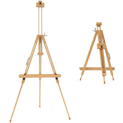Arteza Large Wooden Tripod Art Easel - 78 Inch 2 Arteza Large Wooden Tripod Art Easel - 78 Inch - Image 2