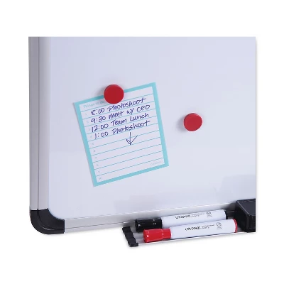UNIVERSAL Cork/Dry Erase Board Melamine 36 X 24 Black/Gray Aluminum/Plastic Frame 43743 5 UNIVERSAL Cork/Dry Erase Board Melamine 36 X 24 Black/Gray Aluminum/Plastic Frame 43743 - Image 5