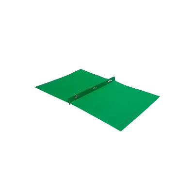JAM Paper Plastic 2-Pocket Folders With 3 Fasteners Green 6/Pack (382ECGRD) 3 JAM Paper Plastic 2-Pocket Folders With 3 Fasteners Green 6/Pack (382ECGRD) - Image 3