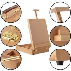 7 Elements Wooden Tabletop Art Easel With Storage Sketchbox -Smart Stationery Deals Store GUEST def86401 7720 4511 a958 6efa58d68dd4