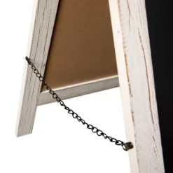 Flash Furniture Canterbury Vintage Wooden A-Frame Magnetic Indoor/Outdoor Chalkboard Sign, Freestanding Double Sided Extra Large Message Board 15 Flash Furniture Canterbury Vintage Wooden A-Frame Magnetic Indoor/Outdoor Chalkboard Sign, Freestanding Double Sided Extra Large Message Board -Smart Stationery Deals Store GUEST e19d26a1 e3e8 4136 8622 62a04a83c861