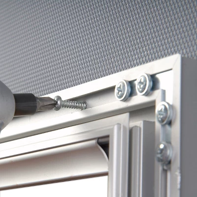 Azar Displays Medium Enclosed Magnetic Message Board W/ Lock & Key 3 Azar Displays Medium Enclosed Magnetic Message Board W/ Lock & Key - Image 3