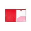JAM Paper Heavy Duty Plastic Multi-Pocket Folders 6 Pocket Organizer Red Bulk 72/Pack (389MP6rea)