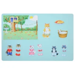 Story Time Felts The Three Little Kittens Who Lost Their Mittens Felt Board - 16 Pieces -Smart Stationery Deals Store GUEST eb760768 f5cc 44d1 9563 63a0303c4857