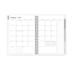 Ivory Paper Co 2024 Planner With Notes Pages 8.625"x5.875" Weekly/Monthly Wirebound Frosted Cover Wyatt Gray 17 Ivory Paper Co 2024 Planner With Notes Pages 8.625"x5.875" Weekly/Monthly Wirebound Frosted Cover Wyatt Gray -Smart Stationery Deals Store GUEST ec0d8dd8 8013 4ef6 8b6d e5633f7f6098