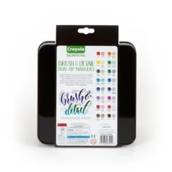 Crayola Signature 16ct Brush & Detail Dual Tip Markers - 32 Colors 9 Crayola Signature 16ct Brush & Detail Dual Tip Markers - 32 Colors -Smart Stationery Deals Store GUEST ee6255f2 0f45 4bc3 8b4f 5aaa27297306