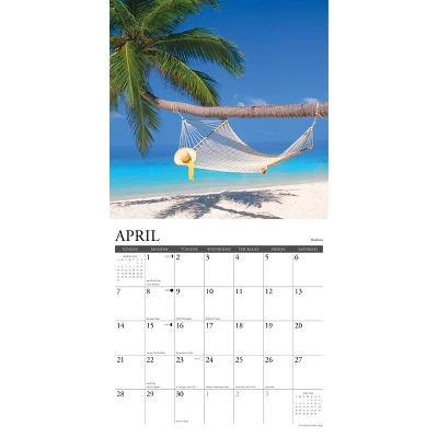 Willow Creek Press 2024 Wall Calendar 12"x12" Ah The Beach! 2 Willow Creek Press 2024 Wall Calendar 12"x12" Ah The Beach! - Image 2