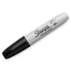Sharpie Permanent Marker 5.3mm Chisel Tip Black Dozen 38201