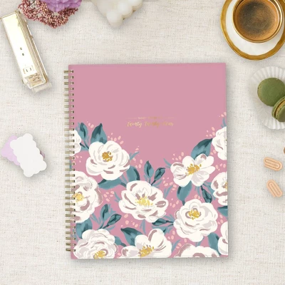 Ivory Paper Co 2024 Planner 11"x8.5" Weekly/Monthly Wirebound Celine Rose Pink 1 Ivory Paper Co 2024 Planner 11"x8.5" Weekly/Monthly Wirebound Celine Rose Pink