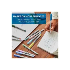 Sharpie Mystic Gems Permanent Markers Ultra Fine Tip Assorted 24/Pack (2136772)