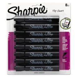 Sharpie Flip Chart Marker Bullet Tip Black 8/Card 1760445 -Smart Stationery Deals Store GUEST fb43a156 7196 469d a443 6c6117693e4f