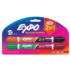 Expo Dual 2-In-1 Dry Erase Markers Chisel Tip 2/PK Ast 1944654 5 Expo Dual 2-In-1 Dry Erase Markers Chisel Tip 2/PK Ast 1944654 -Smart Stationery Deals Store GUEST fd87274a 19c5 40f5 8f4f db15be00cf3b