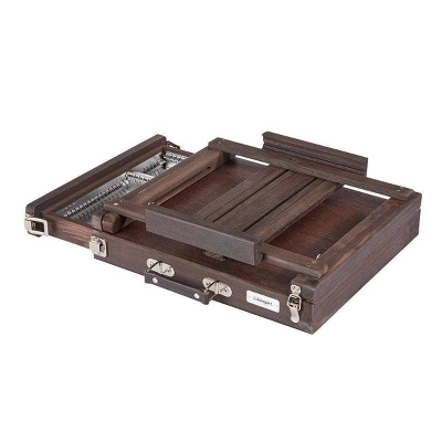 Kingart Wooden Tabletop Easel W/Metal Storage - Espresso 3 Kingart Wooden Tabletop Easel W/Metal Storage - Espresso - Image 3